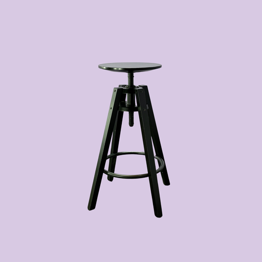 [2106] Dalfred Bar stool - Black 
