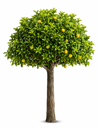 [2156] Artificial lemon tree 2.5m (premium)